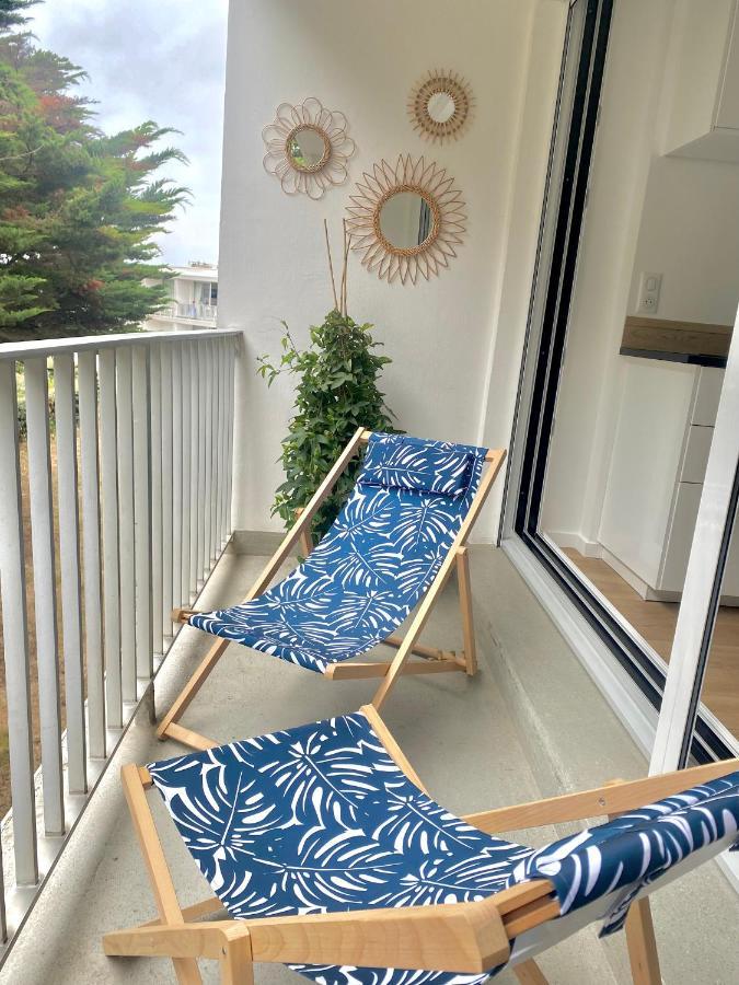 Appartement Residence Le Goulvars-Plage Du Goviro Quiberon Eksteriør billede