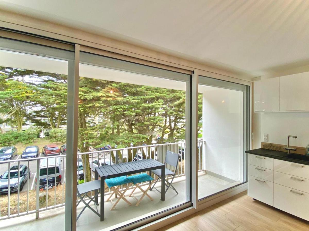 Appartement Residence Le Goulvars-Plage Du Goviro Quiberon Eksteriør billede